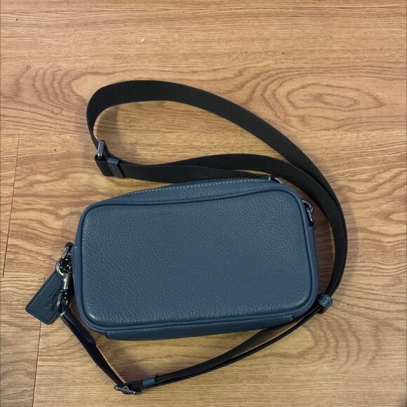 NWOT Coach Fish Print Leather Crossbody Bag - Picture 5 of 8